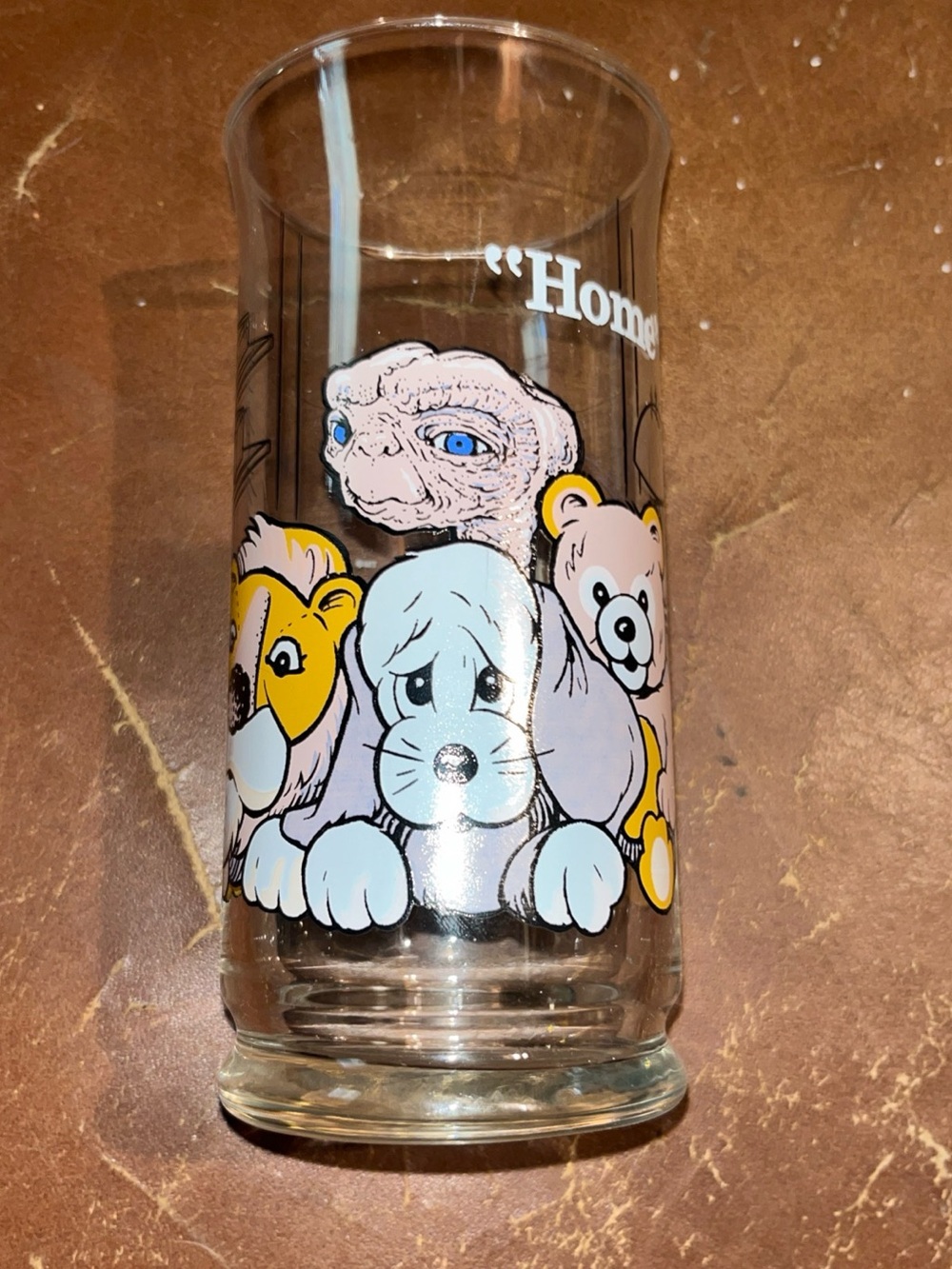 Vintage E.T. The Extra Terrestrial "Home" Pizza Hut 1982 Limited Edition Glass
